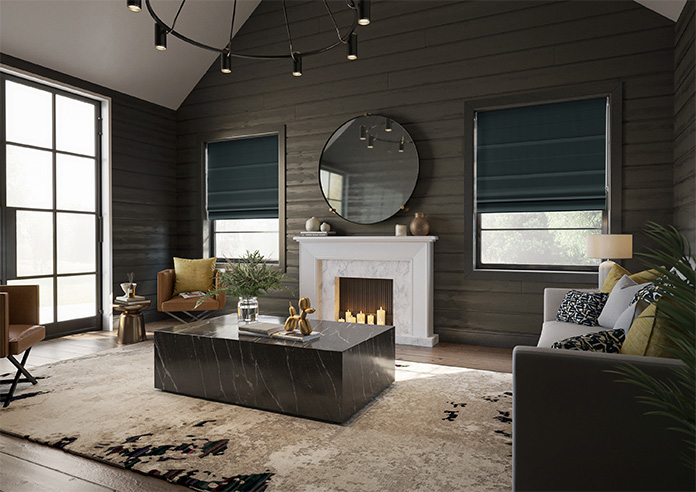 Hartford, Dream Black - Roman Blind - Image 6